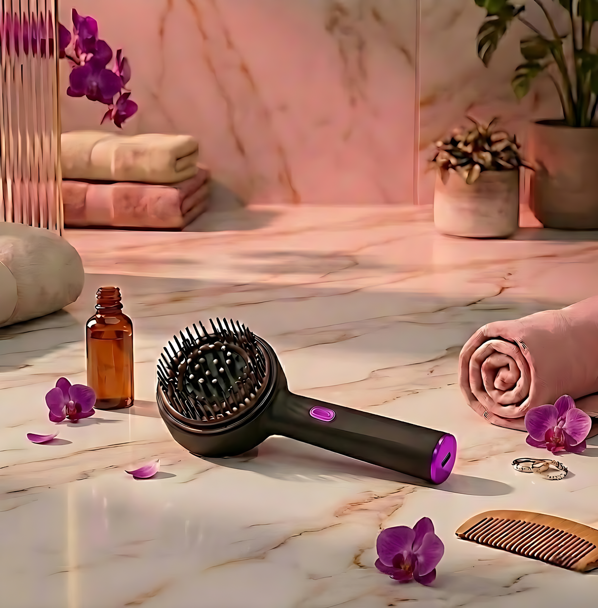 HAIRIVY™ Brosse de Massage Capillaire Intelligente